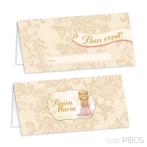 Plic de bani botez PB05